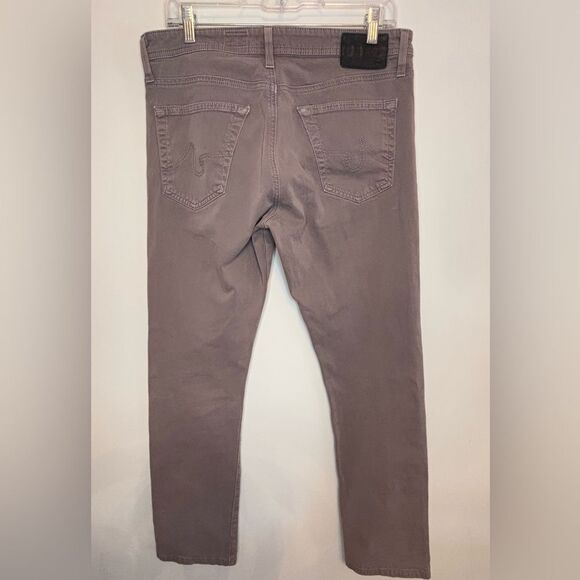 Adriano Goldschmidt GUC gray tailored leg pants Size 32 X 32 - Picture 4 of 7